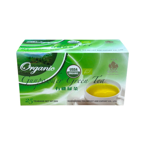 Golden Sail Brand Organic Green Tea Bags (25 tea bags)