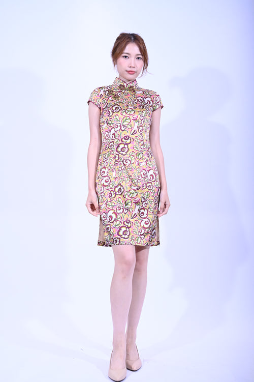 Line & Curve Lady Silk Qi Pao YL1180-2