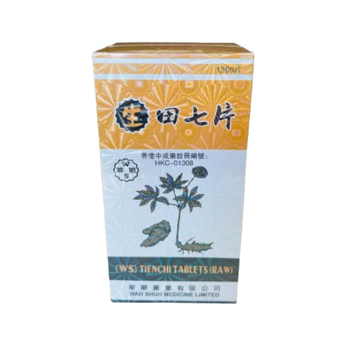 Wah Shum Tienchi Tablets Raw (1200 Tablets)