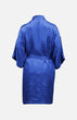 Silk Short Robe with Chinese Auspicious Pattern