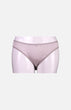 Ladies Low Waist Silk Panties-Grey