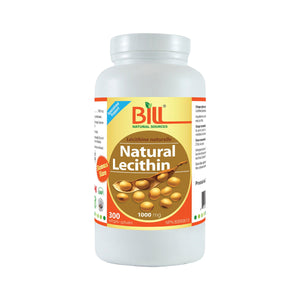 Bill Natural Lecithin 1000mg(300 softgels)