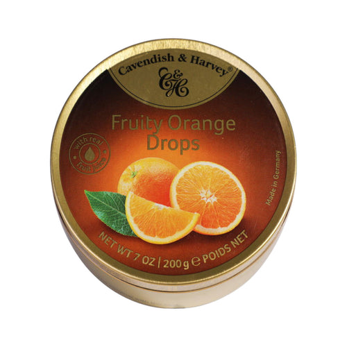 Cavendish & Harvey Fruity Orange Drops (200g)