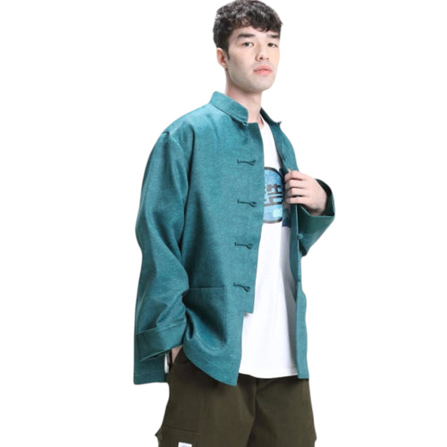 Aqua Unisex Kungfu Jacket