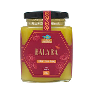 Balara Yellow Cream Honey-100% Organic Kazakhstani Honey(250G)