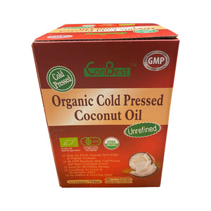 CanBest Organic Cold Pressed & Wild Coconut Oil (Light) (710ML)