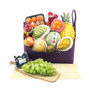 Moet Champagne Mid-Autumn Festival Fruit Hamper(YWM147L)