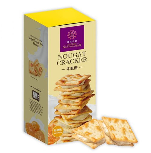 Cherry Grandfather Sugar Tangernie Nougat Crackers(12pcs)