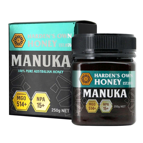 Harden's Own Honey Australian Manuka - NPA 15+ /MGO 514+ /UMF 15+ (250