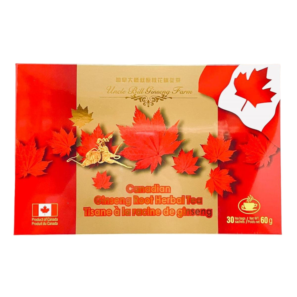 Uncle Bill Canadian Ginseng Root Herbal Tea(30 bags) Yue Hwa Online Shop Uncle Bill Canadian Ginseng Root Herbal Tea(30 bags) Yue Hwa Online Shop