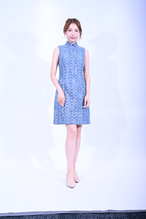 Line & Curve Lady Demin Qi Pao YL1136-3