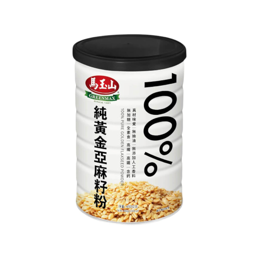 GREENMAX 100% Pure Golden Flaxseed Powder 450g | Yue Hwa Online Shop