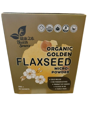 Health Source Organic Flax Seed (800G) (20G X 40 BAGS)