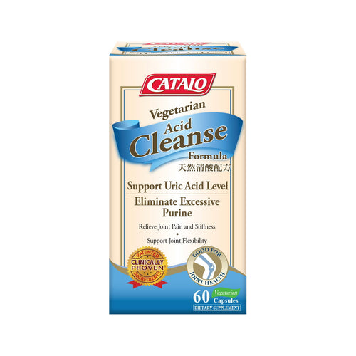 CATALO Vegetarian Acid-Cleanse Formula 60 Capsules