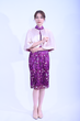 Antonio Ladies Lace Qi Pao 2023-2316