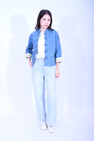 Line & Curve Ladies Denim JacketYL284