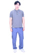 CYPHERHOOD Chinese Military Pants Steel Blue