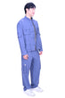 CYPHERHOOD Chinese Military Jacket Steel Blue