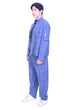 CYPHERHOOD Chinese Military Jacket Steel Blue