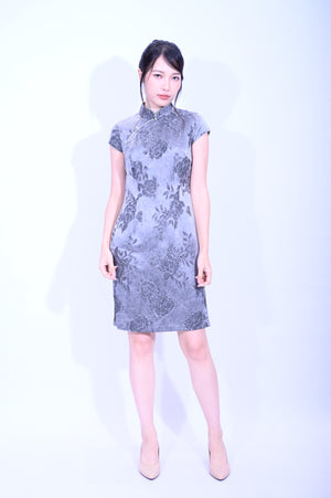 Line & Curve Ladies Silk Qi PaoYL1170-8