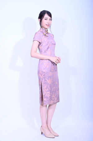 Line & Curve Ladies Silk Qi PaoYL1173-3
