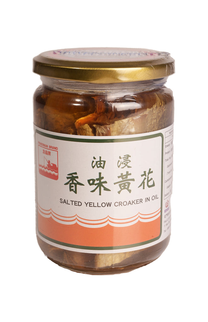 Fisherman Brand Salted Yellow Croaker In Oil | Yue Hwa Online Shop