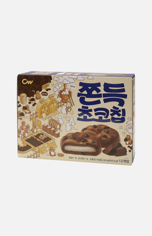 Korea Chewy Choco-Chips Rice Cake Cookies