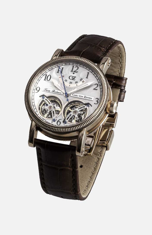 Carl von Zeyten Automatic Watch: Bernau White