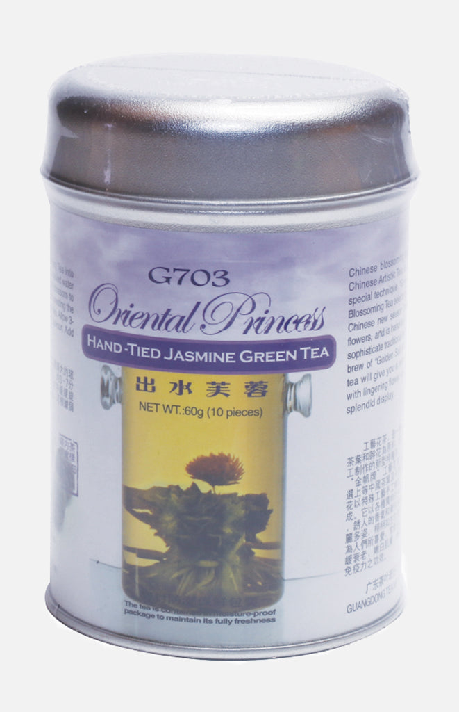 Chu Shui Fu Rong Hand-Tied Jasmine Green Tea | Yue Hwa Online Shop