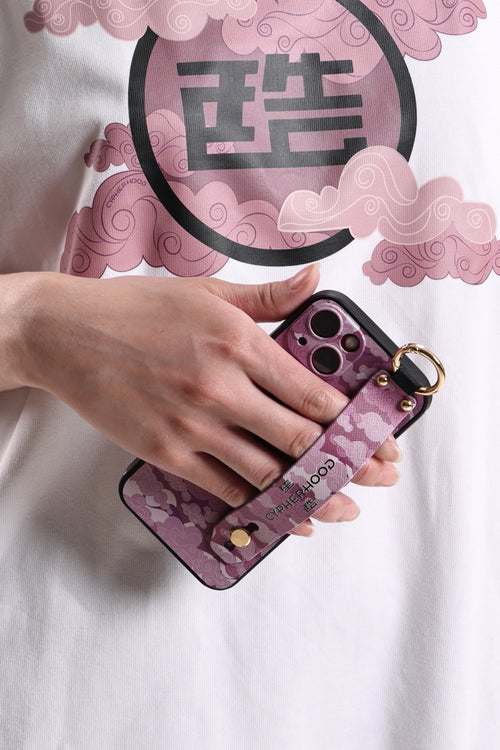 Pink Phone Case with Handle