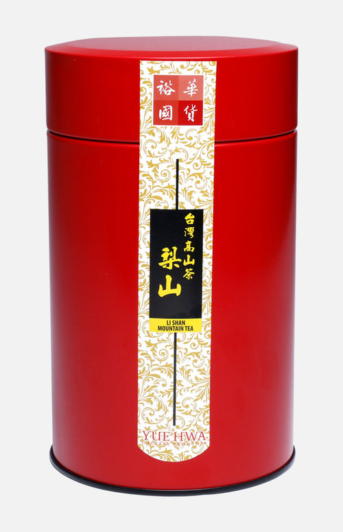 Yue Hwa Taiwan Li Shan  High Mountain Oolong Tea (150g/tin)