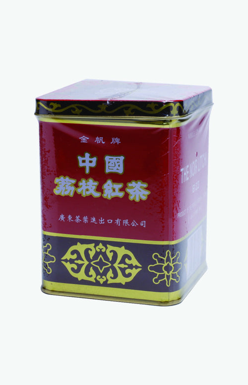 Gold Sail Brand Lichee Black Tea (0.5lb./tin)